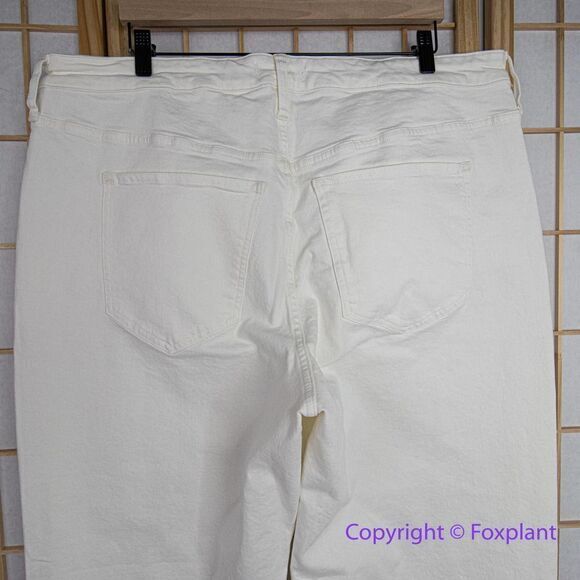 NEW Madewell The Plus Perfect Vintage Wide-Leg Crop Jean, 18W - Picture 10 of 16